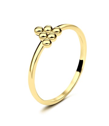 Gold Plated Silver Rings NSR-2877-GP